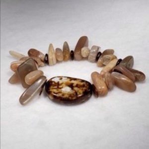 Handmade boho beaded starchy bracelet